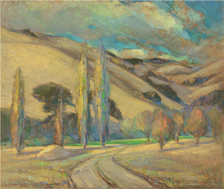 "Road through the Orchards" - Carmel Valley