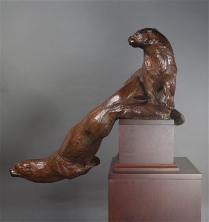 Dennis Anderson (1940 - 2005) - "Missouri Otters"