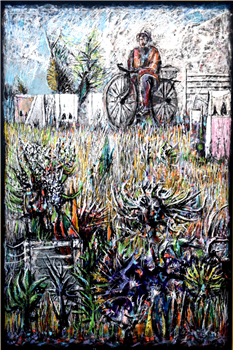 "Bee Hives With Rider" - Image 1 of 3