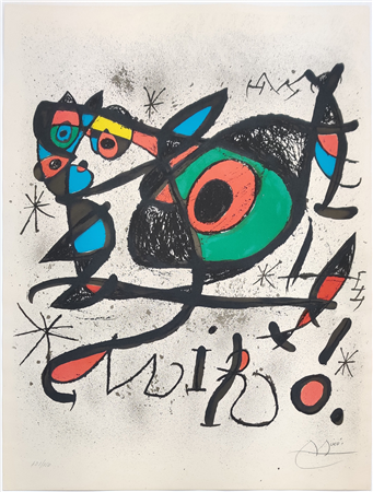 Joan Miro biographical photo