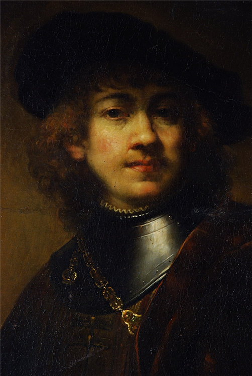 Self Portrait of Rembrandt with Gorget and Cap - Image 2 of 4