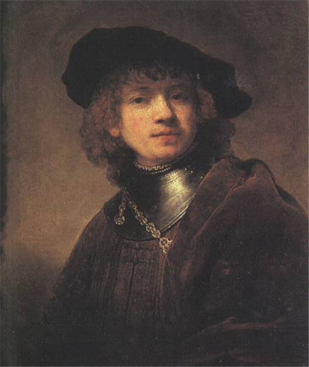 Self Portrait of Rembrandt with Gorget and Cap - Image 4 of 4