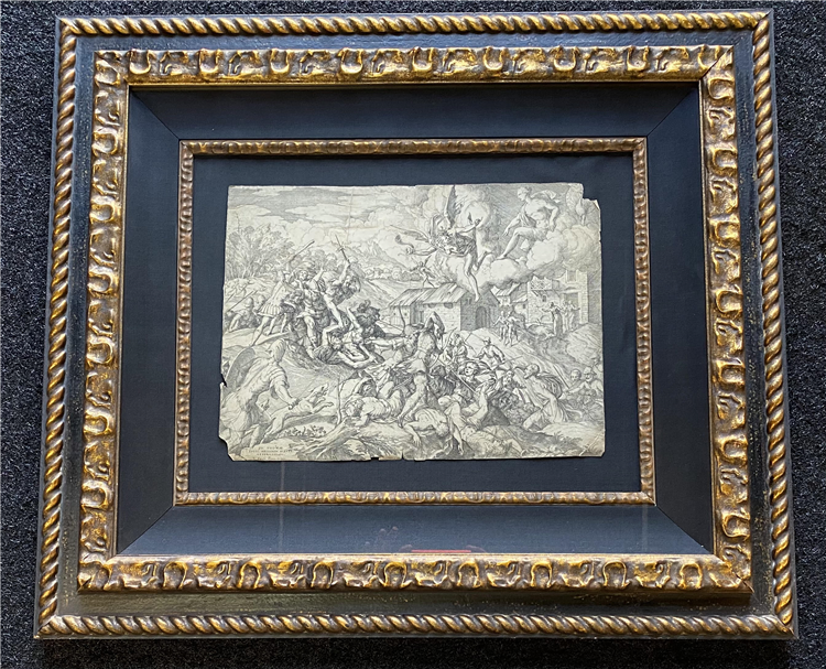 Aeneas' soldiers fighting the servents of King Latinus - Image 2 of 4