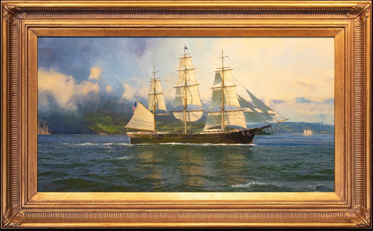 The Clipper FLYING FISH in San Francisco Bay - Image 2 of 4