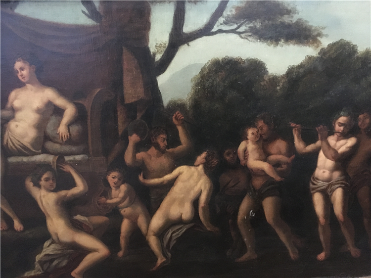 18th-19th Century Italian Bolognese School Baroque Allegorical Mythical Nudes - Image 3 of 4