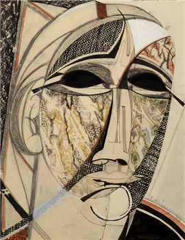 Cubist Portrait - Image 1 of 2