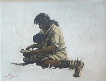 Tanana Squaw and Baby - Image 1 of 3