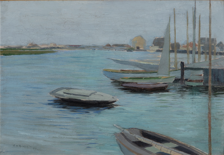 "Sail Boats in Harbor" - Image 2 of 3