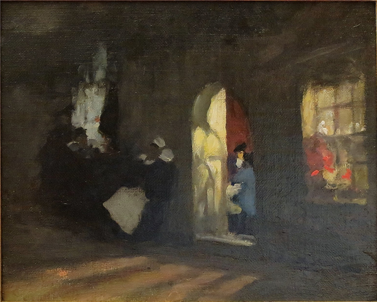 "Congregating Outside the Home, Brittany" - Image 2 of 3