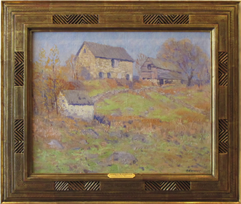 "Hillside Farm, Autumn" - Image 1 of 3