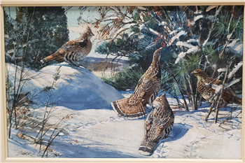 Grouse and Barberries - Image 1 of 2
