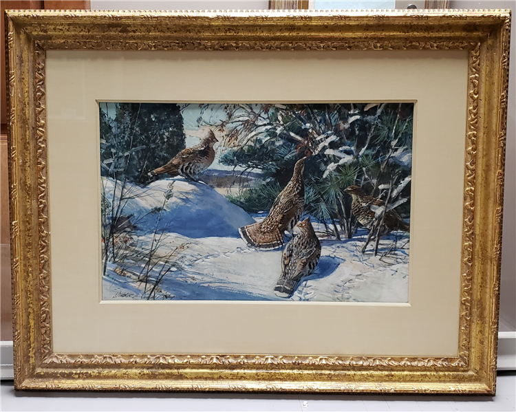 Grouse and Barberries - Image 2 of 2