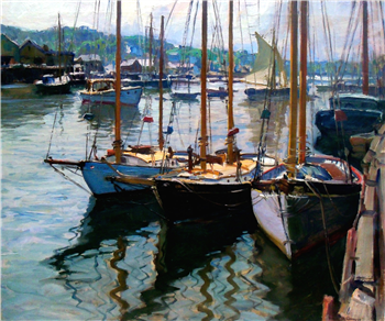 "Afternoon Quiet, Smith Cove" - Image 1 of 2