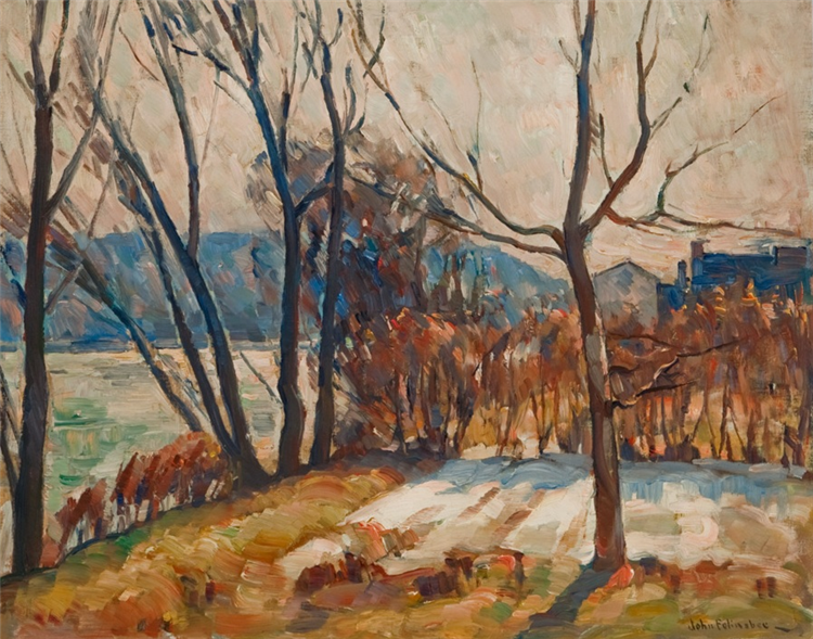 "Trees Along the River" - Image 2 of 2