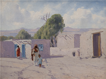 Afternoon at the Pueblo - Image 1 of 2