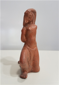 Modernist Influenced Kneeling Girl