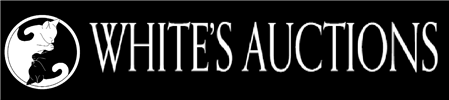 White's Auctions  logo
