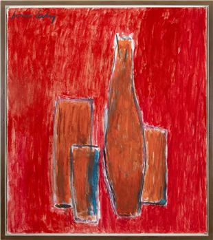 "Bottle  & Glasses" - Image 1 of 3