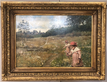 The Twins in the Field - Image 1 of 4