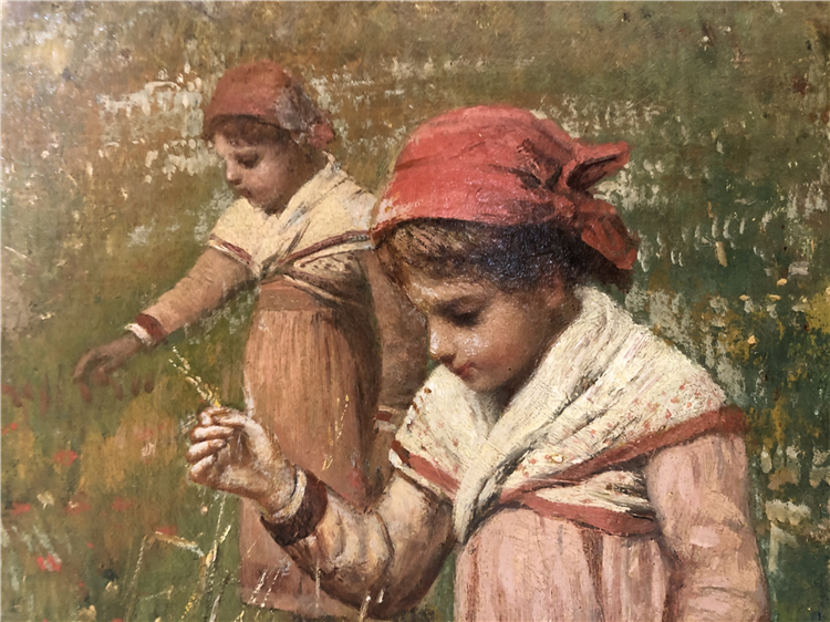 The Twins in the Field - Image 3 of 4