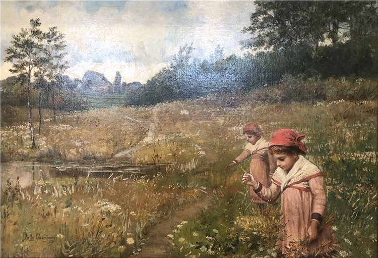 The Twins in the Field - Image 4 of 4