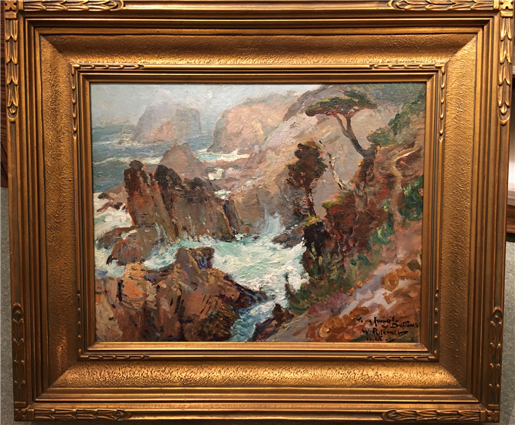 "Rocky Coast at Carmel Highlands" - Image 2 of 4