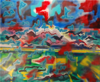 Taos Mountains with Landscape