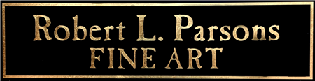 Robert L. Parsons Fine Art logo - Albert Groll collector seeking artwork in Taos, NM