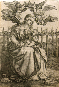 Madonna Crowned by Two Angels