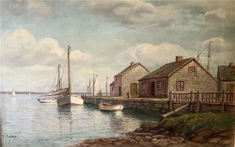 Harbor Scene - Image 2 of 2