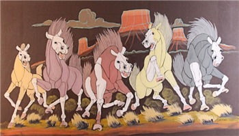 Charging Horses - Image 1 of 4