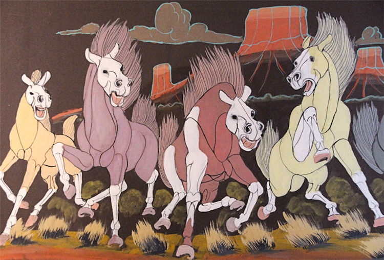 Charging Horses - Image 4 of 4