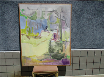 Gerard Schneider Oil on Canvas Painting - Image 1 of 2