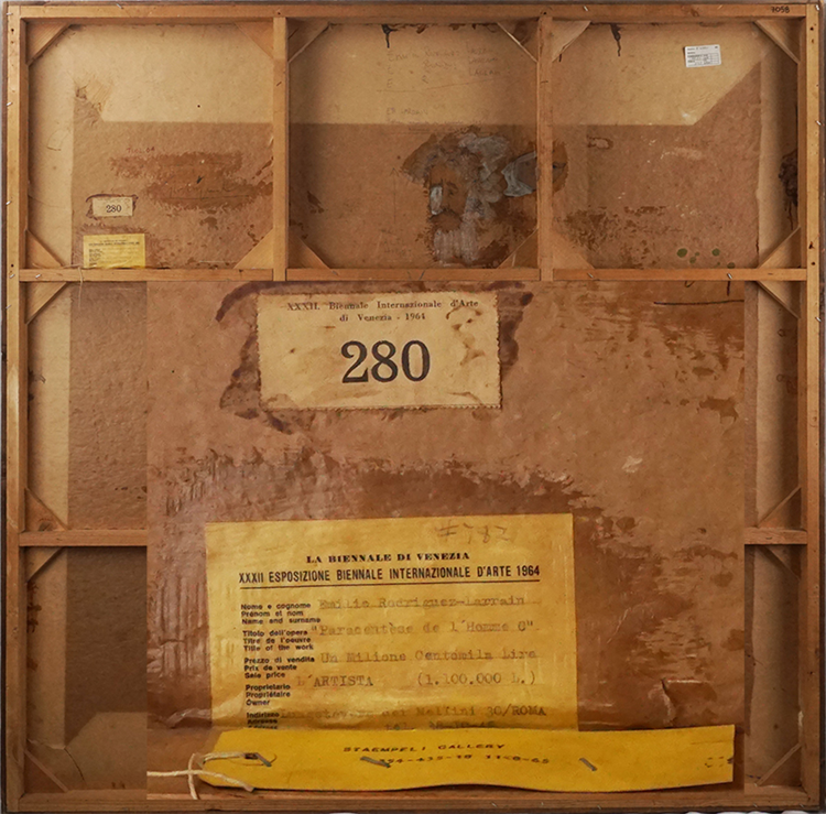 Paracentese de L'homme C Post-Minimalist Abstract Monumental Rare Museum Piece - Image 4 of 4