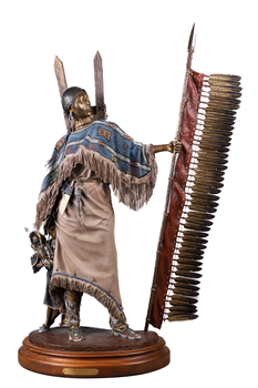 BRONZE SCULPTURE "STRONGHEARTS" - Image 1 of 2
