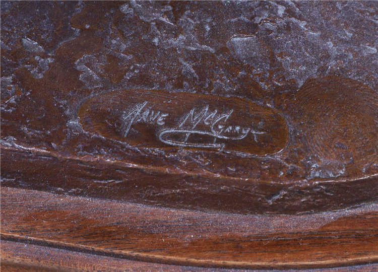 BRONZE SCULPTURE "STRONGHEARTS" - Image 2 of 2