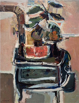 Still Life and the Log Wood Stove - Image 1 of 4