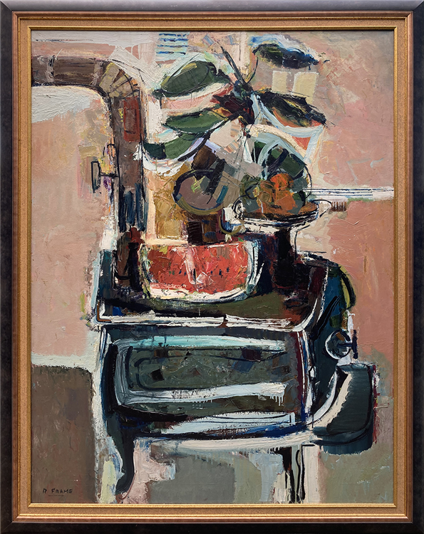 Still Life and the Log Wood Stove - Image 2 of 4