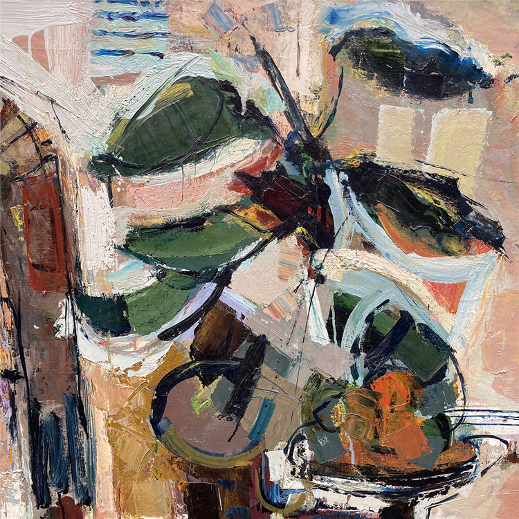 Still Life and the Log Wood Stove - Image 3 of 4