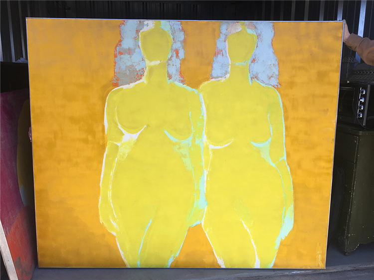 Two Yellow Nudes - Image 2 of 2