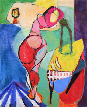 Abstract Figure and Tabletop