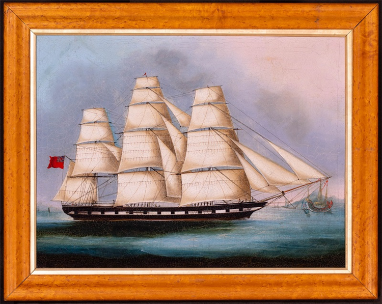 British Merchant Packet off Lintin Island - Image 2 of 2