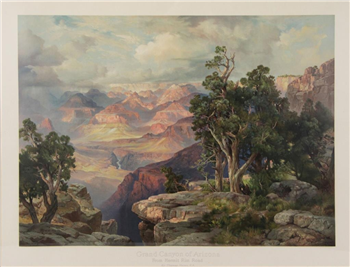 Grand Canyon of Arizona from Hermit Rim Road 1912 - Image 1 of 4