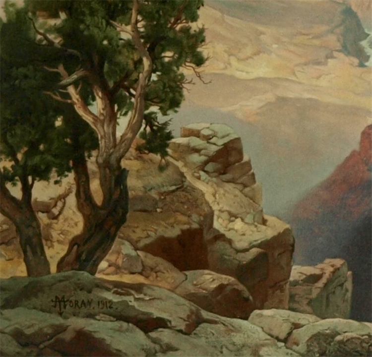 Grand Canyon of Arizona from Hermit Rim Road 1912 - Image 2 of 4