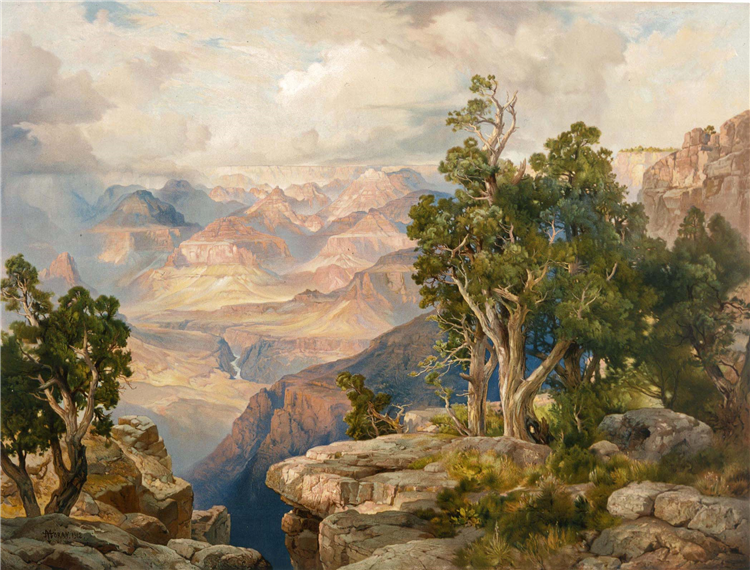 Grand Canyon of Arizona from Hermit Rim Road 1912 - Image 3 of 4