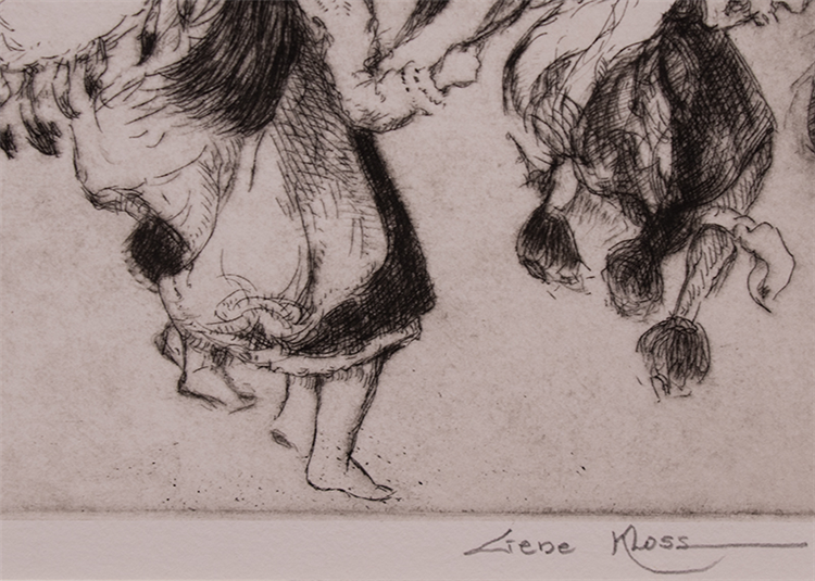 Comanche Dance, Ildefonso Pueblo (Artists Proof, edition of 50) - Image 3 of 4