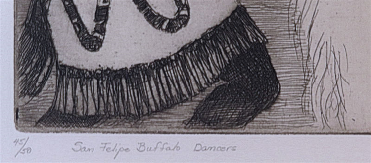 San Felipe Buffalo Dancers - Image 4 of 4