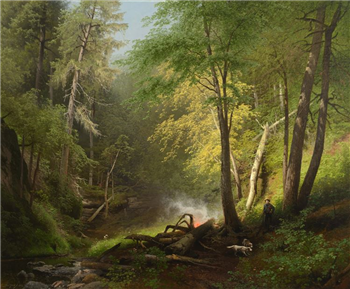 Hunter in the Woods