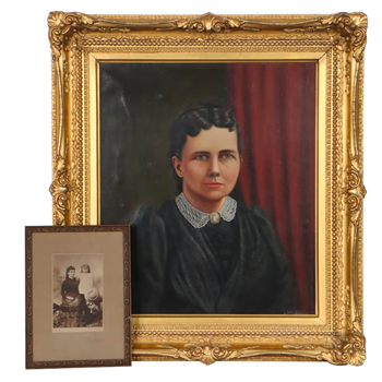 Portrait of Mary Wesley Wagoner - Image 1 of 3