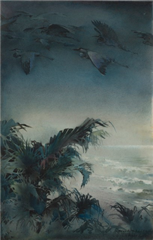 Heron Armies Streaming Overhead - Image 1 of 2
